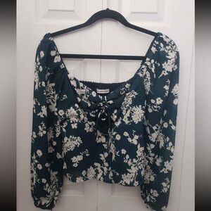 Floral Abercrombie & Fitch Top Size S